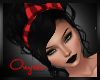 O|Black Pinup With Bow