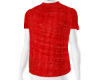 red frabic shirt