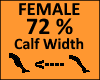 Calf Scaler 72% Female