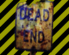 2 Sided Dead End Signs