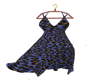 Indigo Leopard Dress