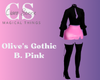 Olive's Gothic B. Pink