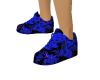 (M) Blue Tropic Sneakers