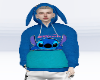 FNK* cp stitch hoodie-M