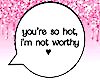 𝓜 | not worthy 💝