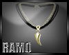 Gold tooth necklace