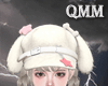 puppy plush hat WH（F)