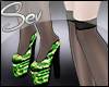 *S Chinese Shoes Green