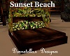 sun set beach lounger