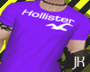 JK| Shirt Hollister Purp