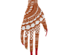 Bridal Mehendi V2 Orange