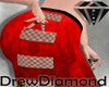 Dd-Nebula Pants Red