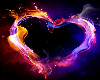Fire Heart background
