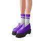 dd^ Momo Shoes Purple