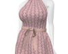 Rose Wool Dress