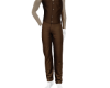 Brown Casual Suit