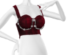 Vi Burdundy Jeans corset