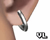 L Earring Silver
