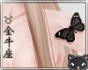 ♉ Black butterfly