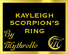 KAYLEIGH 5CORPION'S RING