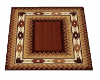 Country area rug -Sq.