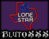 !B! Lone Star Neon Sign