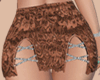 E* Brown Lace Skirt RL