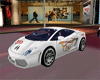 White Racing Car GA