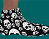 Skull Slippers 7 (M)