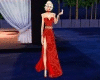 RED ELEGANT DRESS