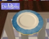 TK-Blue Dinner Plate