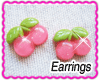 Earrings-Cherry