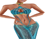 Teal Genie Outfit