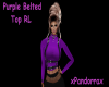 Purple Belted Top RL