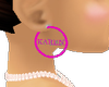 v. Karen earrings - Pink