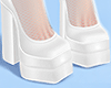 🤍Vday White Heels DRV