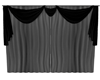 Black Curtains OpenClose