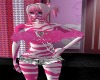 Animated Pink Zebra Furr