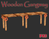 Wooden gangway spotless