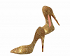 Glittery Gold Heels