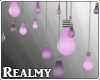 [R] Hanging Bulbs-Purple