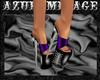 ^AZ^Sexy Purple Heels