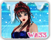 WA33 Red Princess Hair