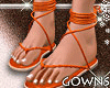 Twisted Sandals Amber