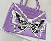 $ Butterfly Wallet Lilac