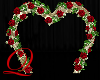 Wedding Rose Heart Arch