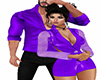 couple purple dress*F