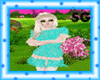 *SG|blue flower dress