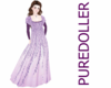Purple Medieval Gown
