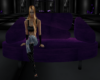 Couch 10 poses purple